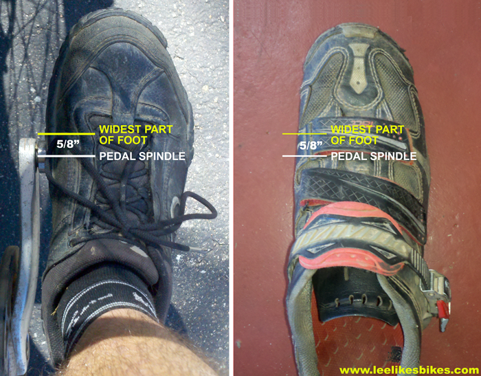 Foot position on flat pedals? Lee Likes Bikes