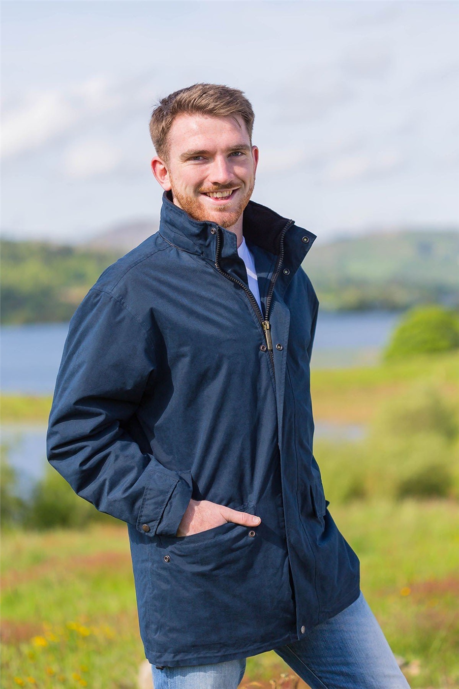 Cork Jacket Classic Navy