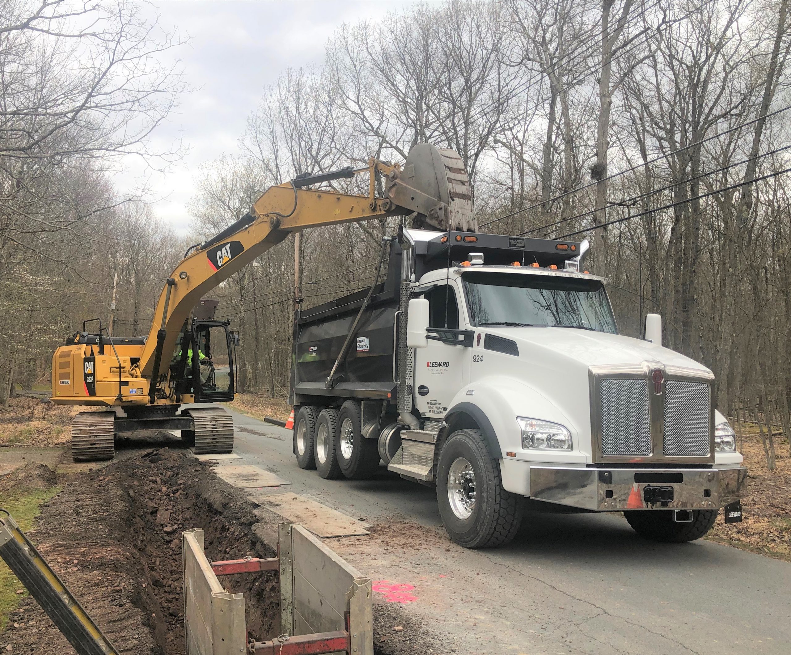 Our History Leeward Construction, Inc. Honesdale, PA