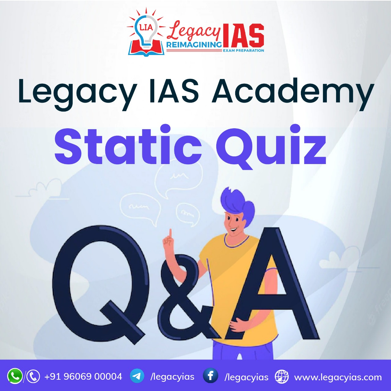 Static Quiz 10 May 2022 (Indian Economy) Legacy IAS Academy