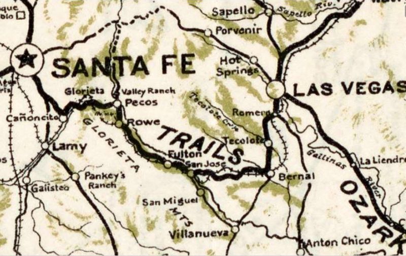 San Miguel del Vado, New Mexico Legends of America