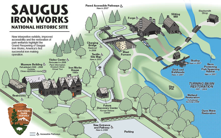 Saugus Iron Works National Historic Site, Massachusetts Legends of America