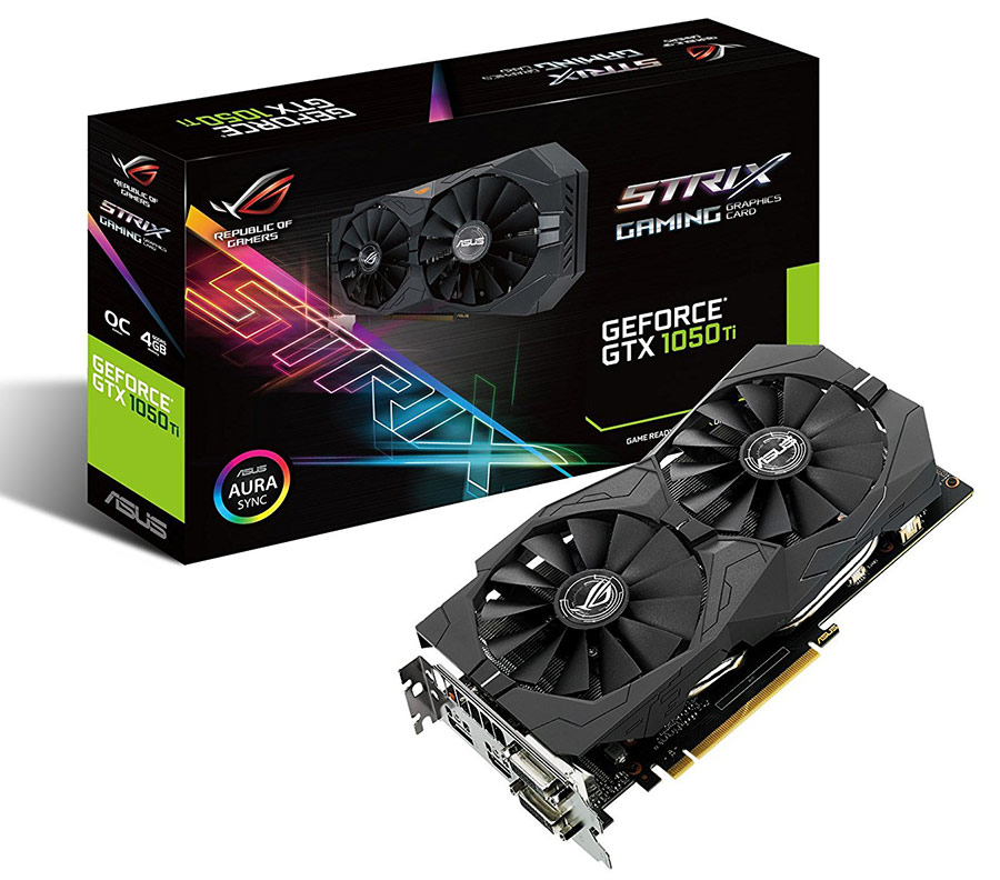 ASUS ROG GeForce GTX 1050 Ti STRIX Video Card Review