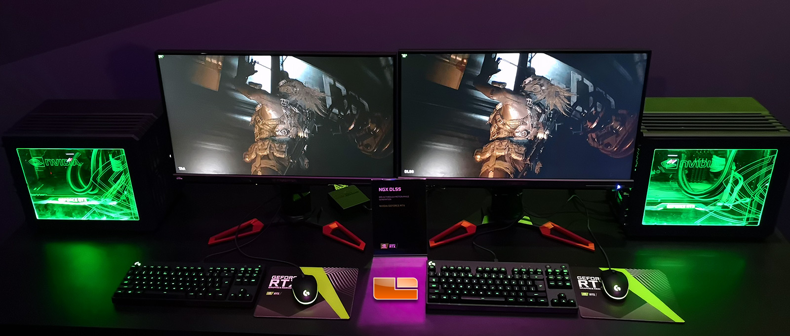 NVIDIA Deep Learning SuperSampling (DLSS) Shown To Press