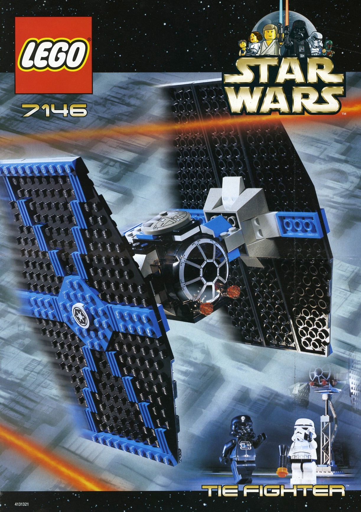 7146 TIE Fighter Lego Star Wars & Beyond