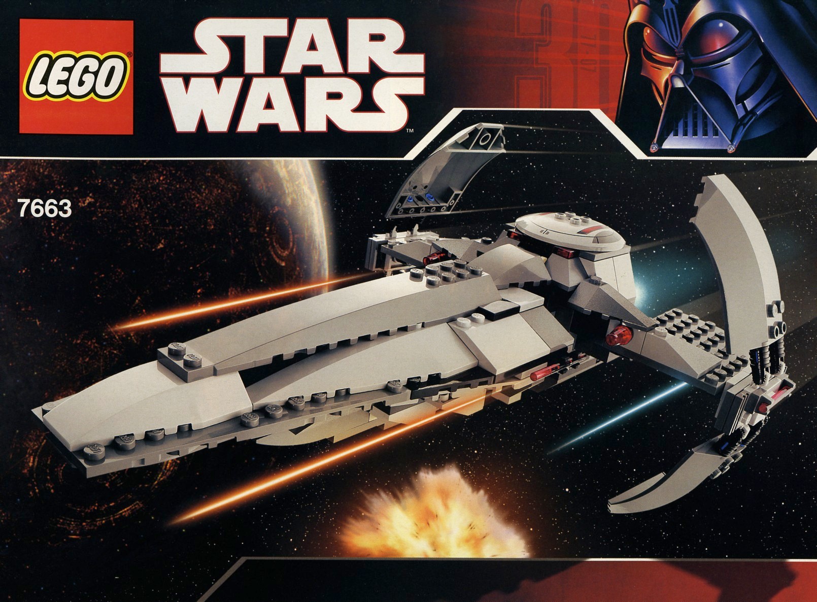 7663 Sith Infiltrator Lego Star Wars & Beyond