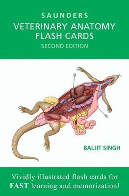 Veterinary Anatomy Flash Cards Von Baljit Singh | Isbn 978-0-323-79613-2 |  Bei Lehmanns Online Kaufen - Lehmanns.de