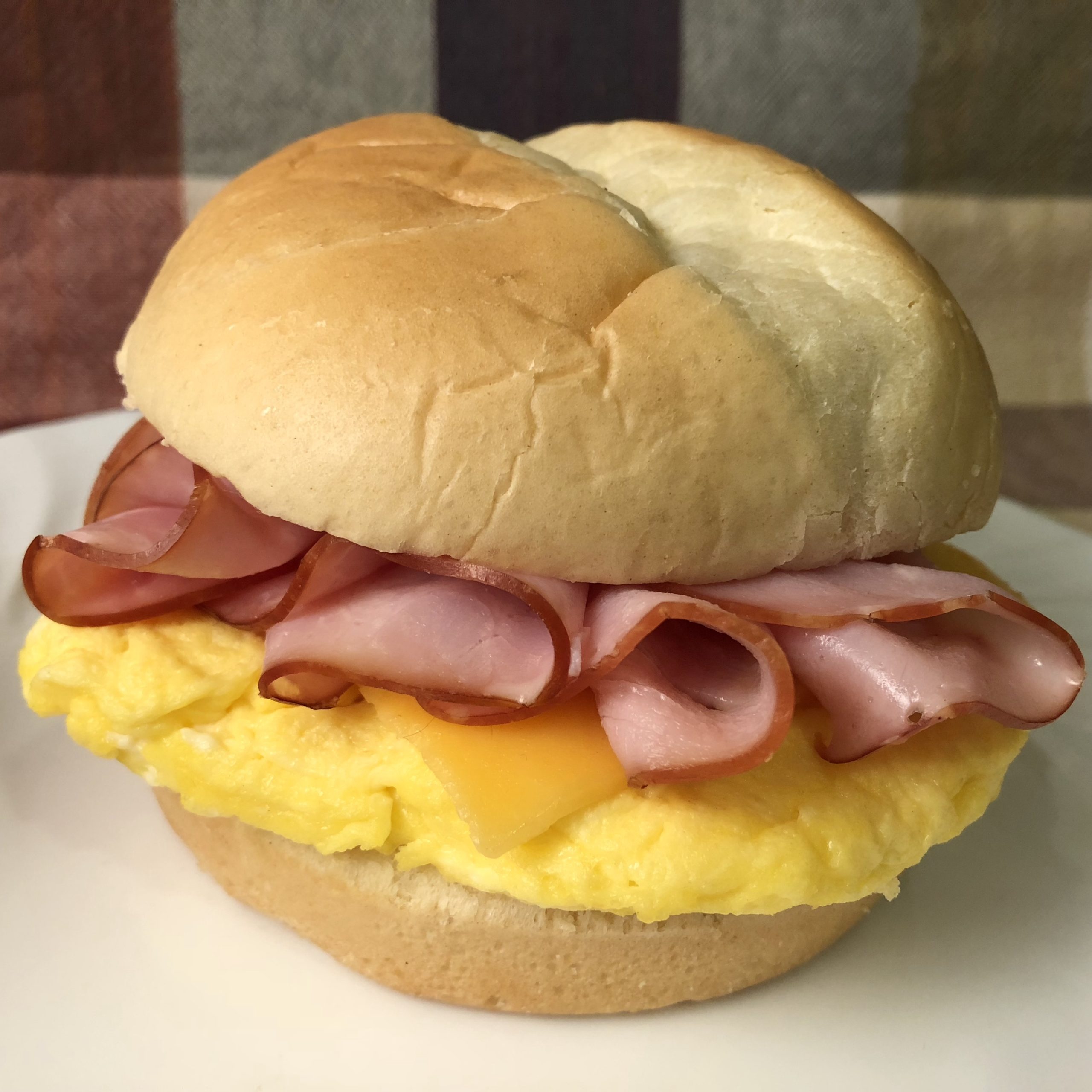 Ham Egg and Cheese Sandwich Lehmans Deli