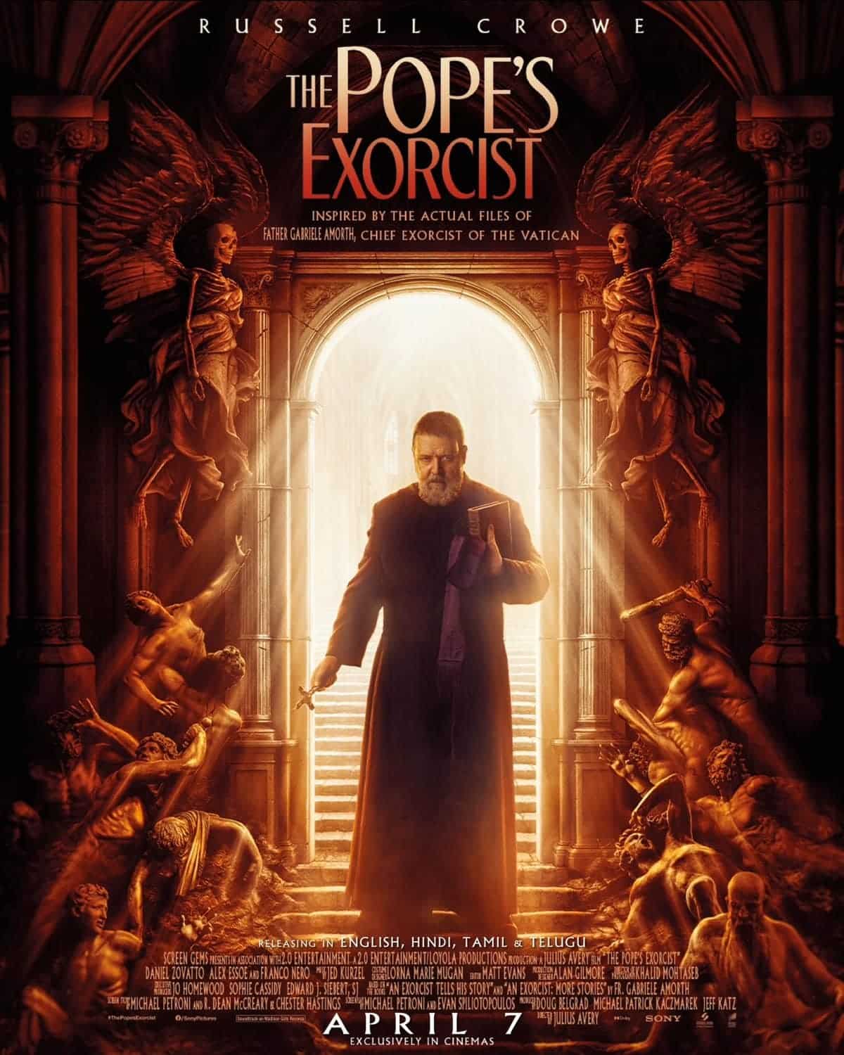 The Pope's Exorcist Trailer Russell Crowe Gets Challenged By the Demon
