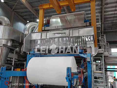 Paper Mill Tissue Paper Roll Manufacturing Line Machine, Pulp And Paper