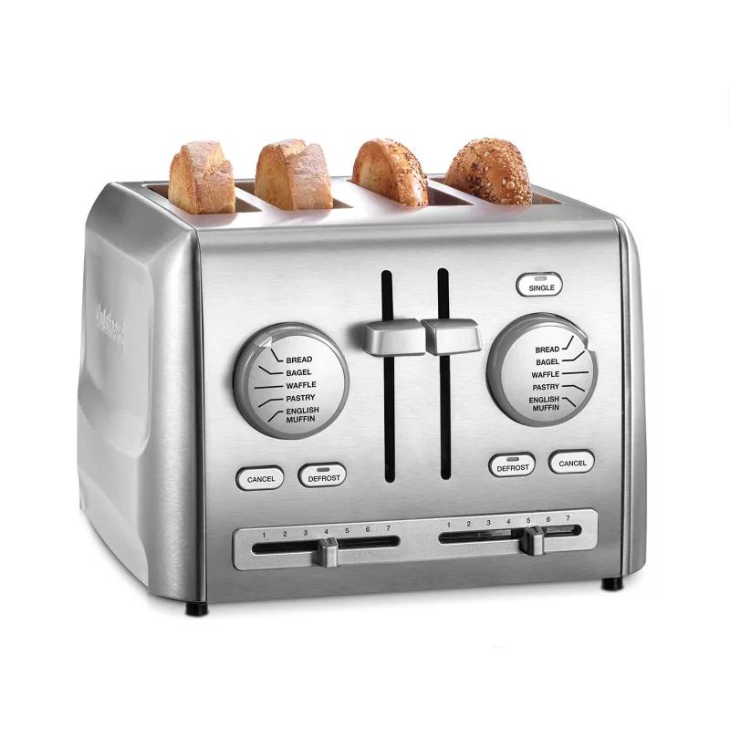 Cuisinart® 4Slice Metal Toaster in Stainless Steel Lelabuttery