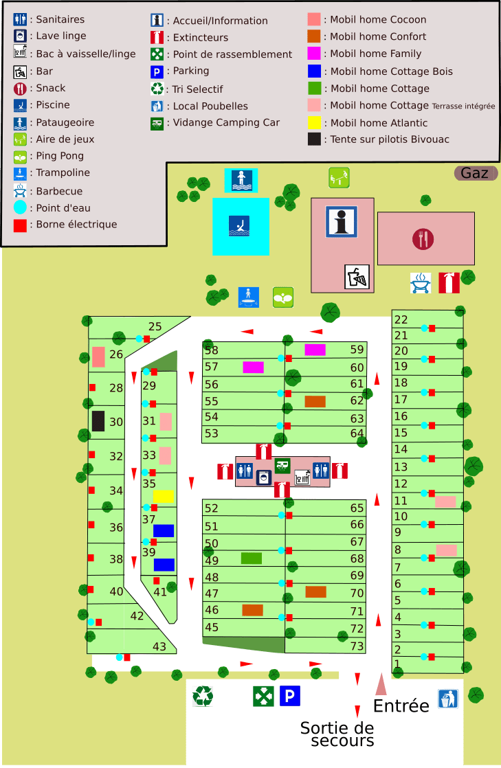 Pourquoi Choisir Les Landes Et Leur Carte Des Campings ? Camping 3 étoiles Landes Contacteznous camping Le Laha Landes