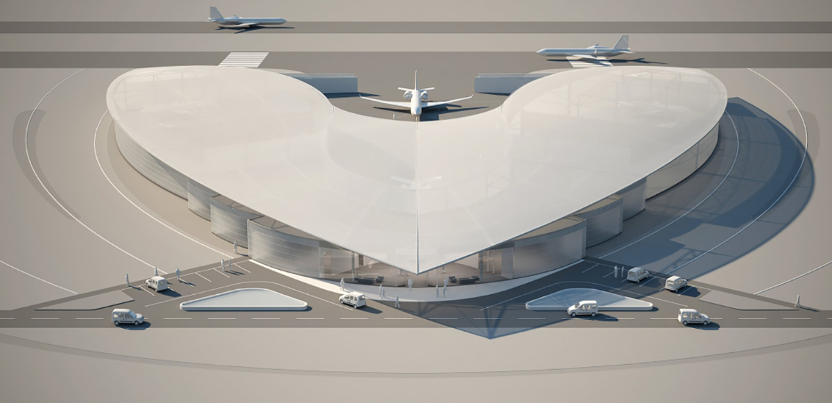 Embassair FBO Hangar Terminal Lemartec