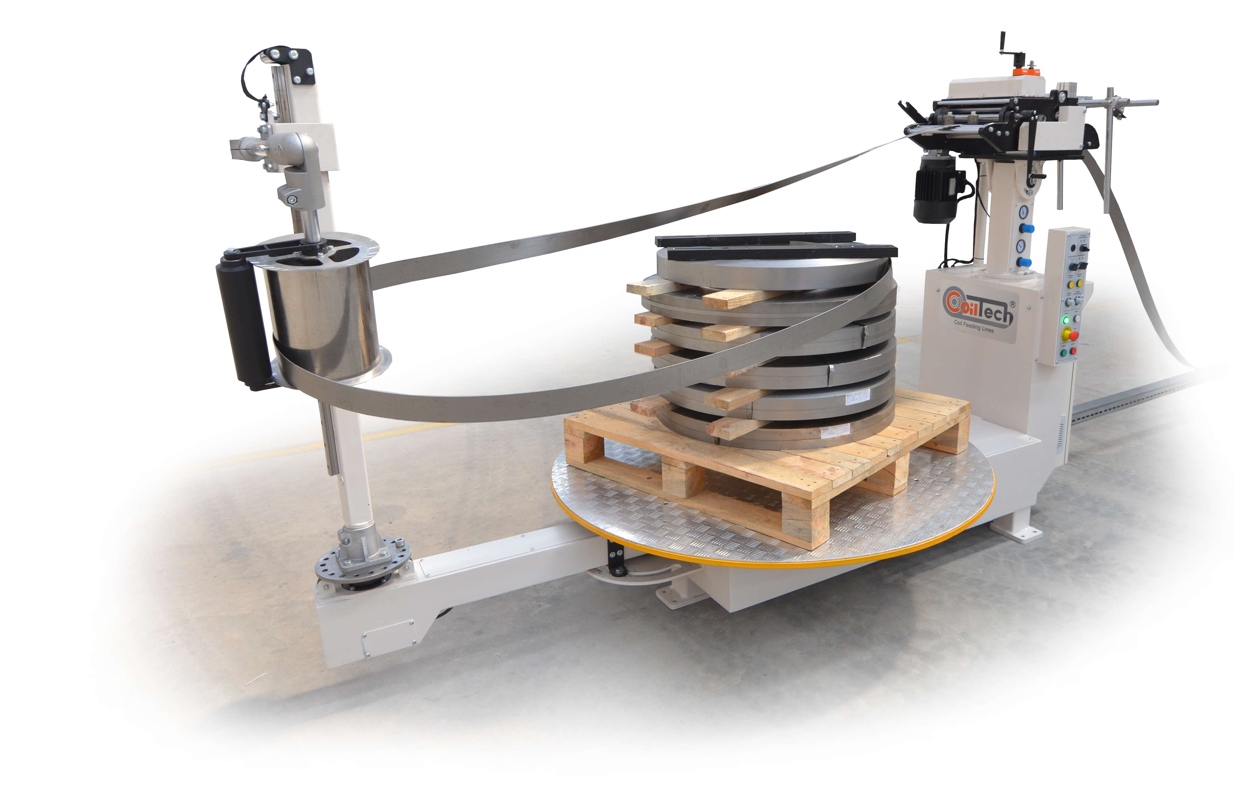 Horizontal Decoiler A LEMEZ TECH