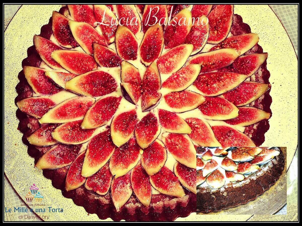 Crostata Morbida Ai Fichi Freschi Con Crema Al Mascarpone