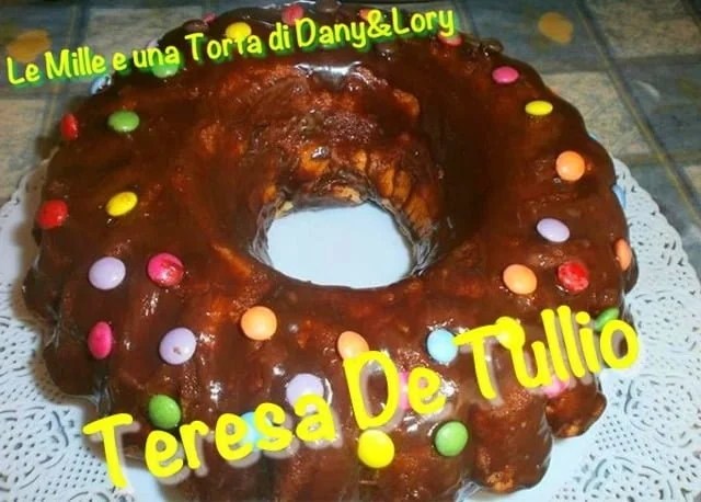 CIAMBELLONE ALLA NUTELLA CON GLI SMARTIES