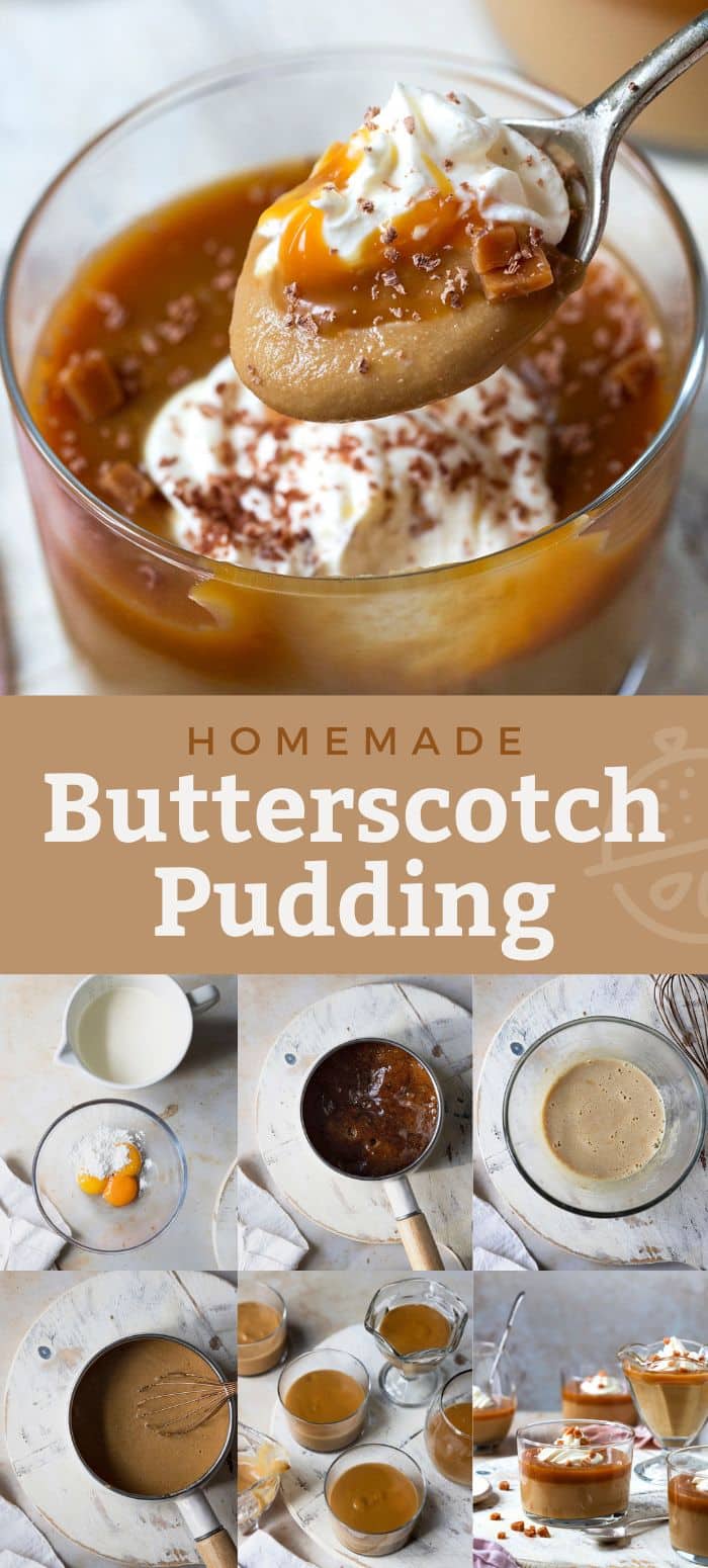 Homemade Butterscotch Pudding Recipe Lemon Blossoms