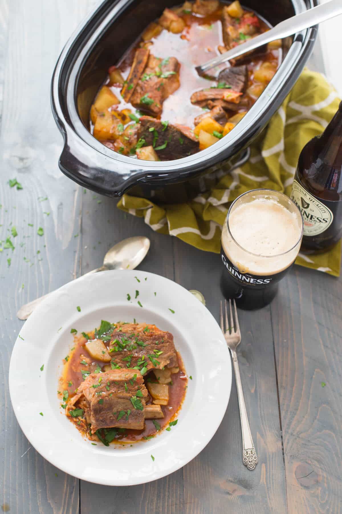 Guinness Slow Cooker Short Ribs