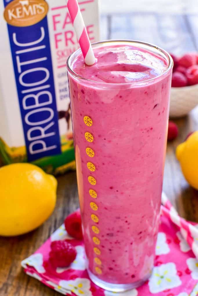Lemon Raspberry Smoothie Lemon Tree Dwelling