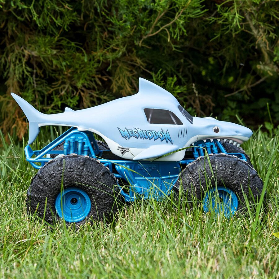 Monster Jam Megalodon Storm AllTerrain Remote Control Monster Truck