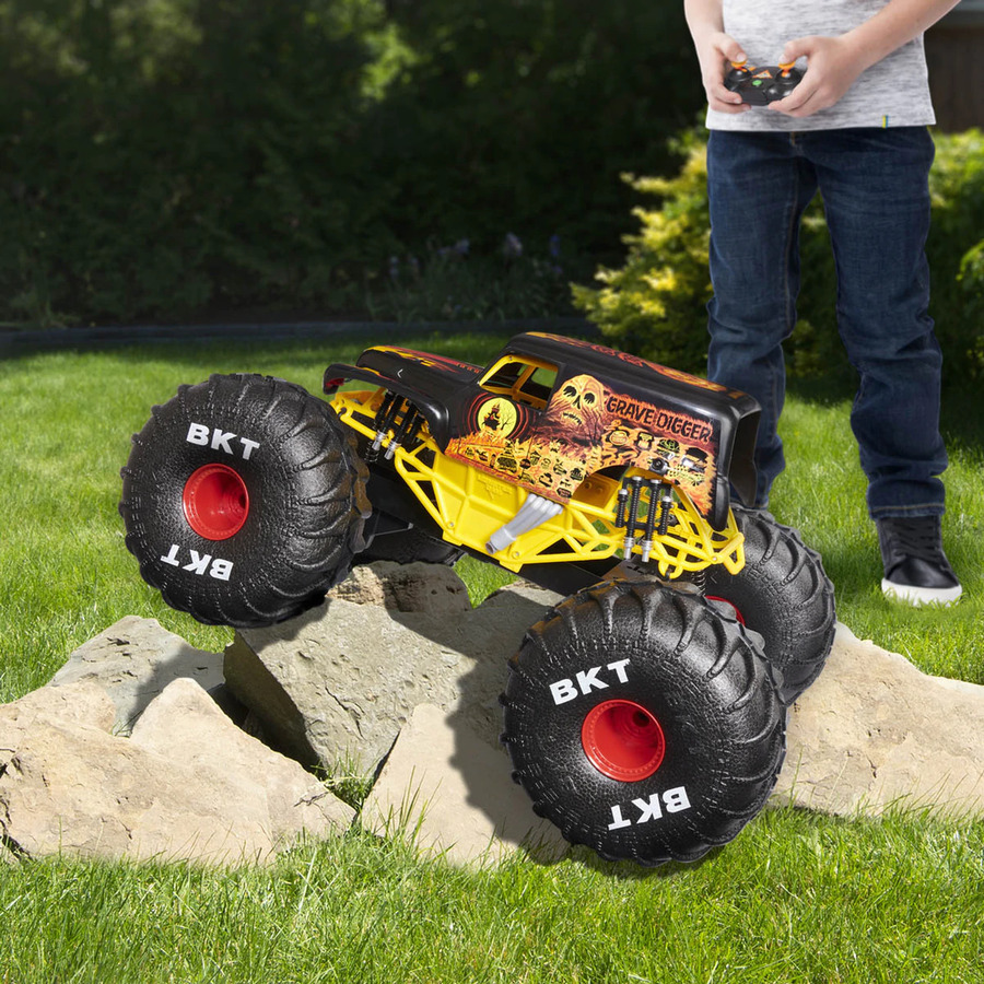 Monster Jam Mega Grave Digger Remote Control Lemony Gem Toys Online