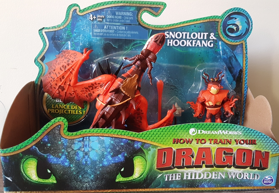 How to Train Your Dragon & Viking The Hidden World Snotlout & Hookfang