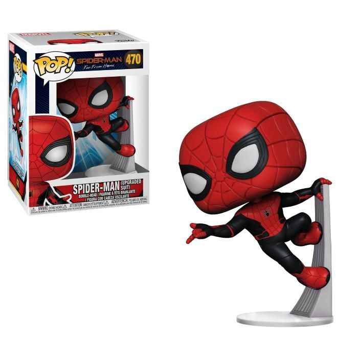 Funko Pop SpiderMan Far From Home Wall Crawl 470 Vinyl Figure Lemony