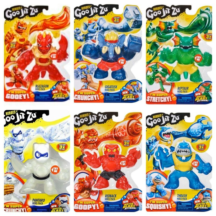 Heroes of Goo Jit Zu Series 2 Hero Pack Choose from 6