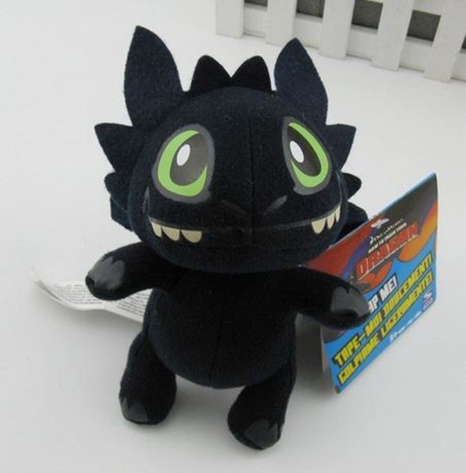 How to Train Your Dragon Plush Doll Toothless 7 inches unofficial