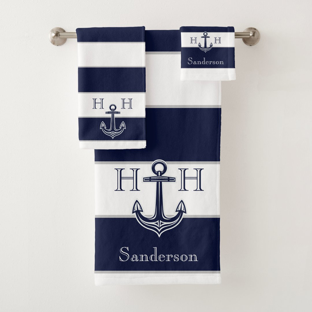 Nautical Bath Towel