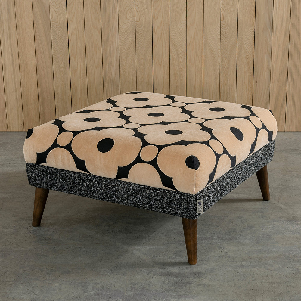 Orla Kiely Flynn Footstool Lenleys