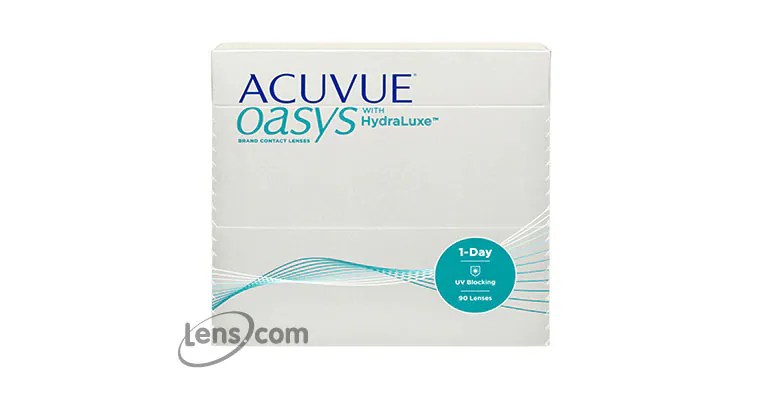ACUVUE OASYS 1Day Hydraluxe 90 Pack Contacts (Daily) FREE Shipping, Cheap Replacements