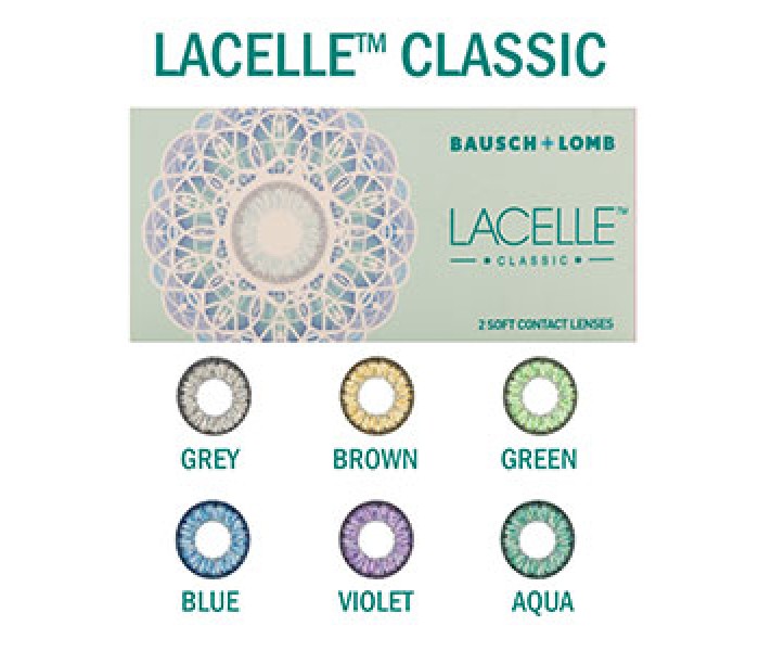 Monthly Disposable Contact lens Lacelle Classic Color Contact Lens