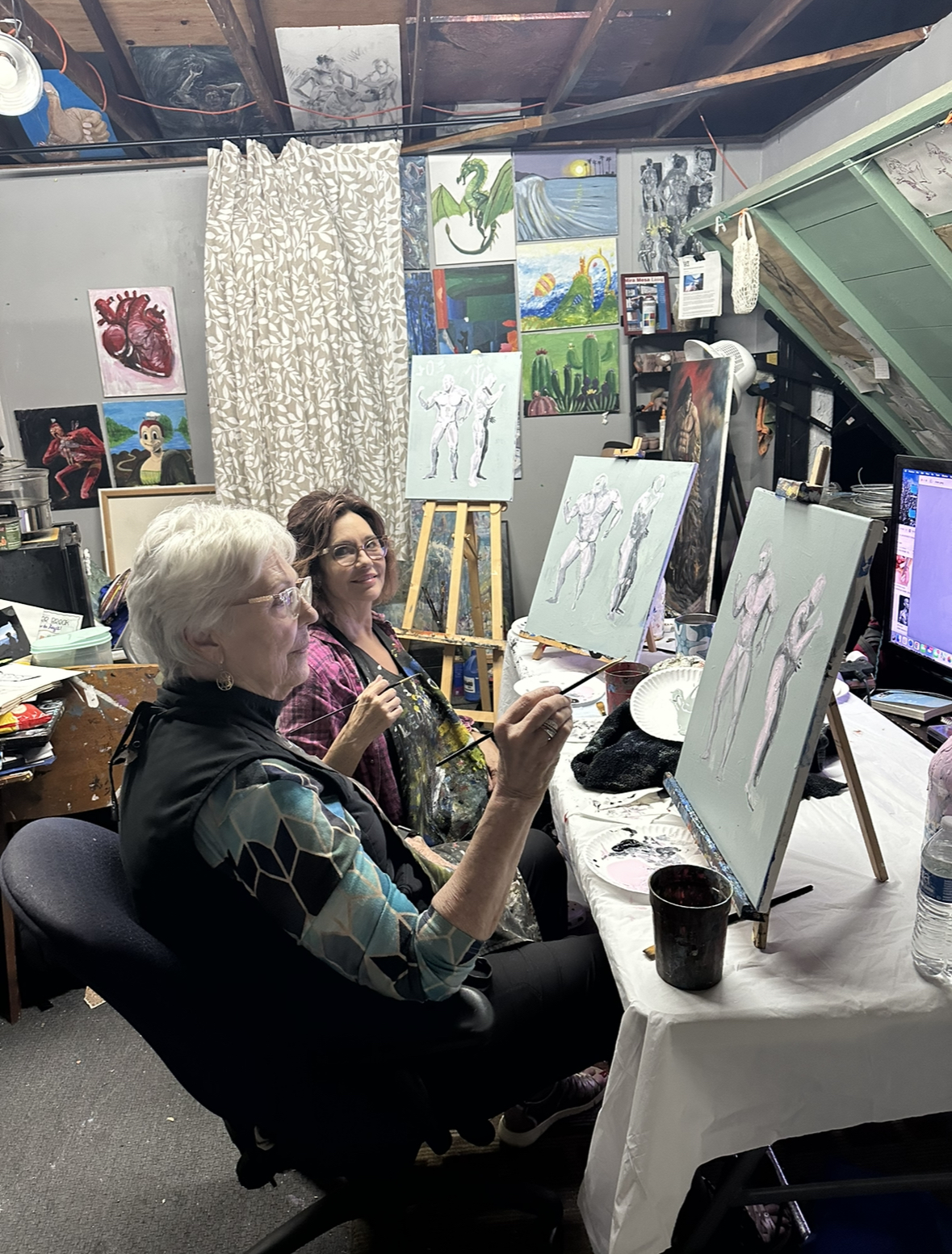 Group Adult Art Classes Leo Angelo Art & Illustrations