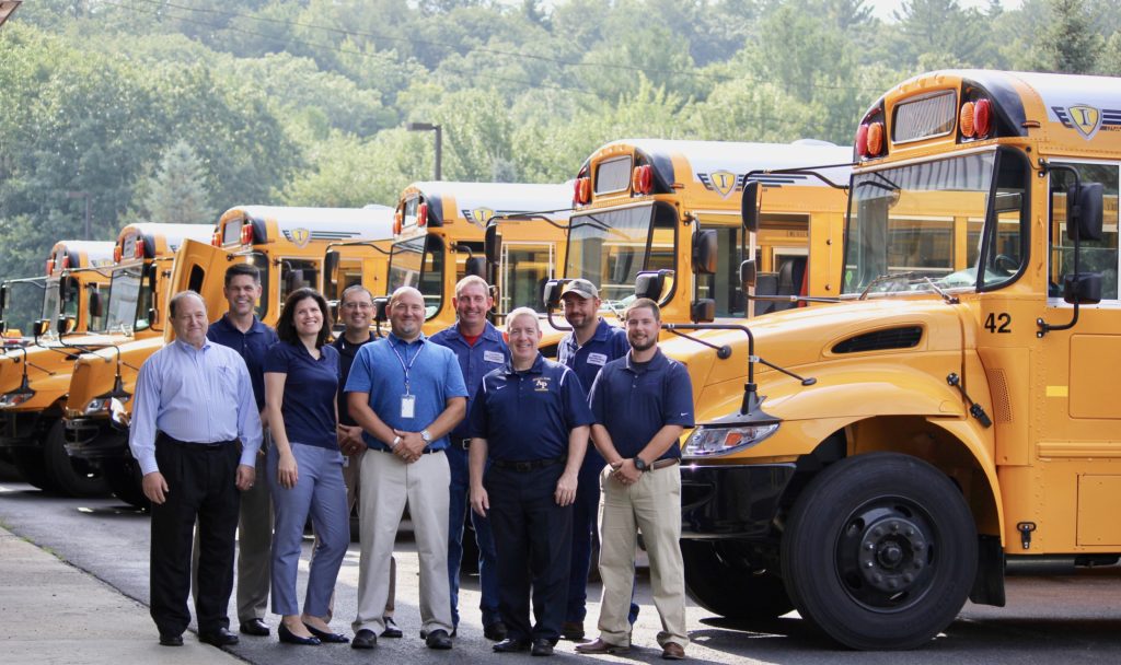 Leonard Bus Sales Delivered First GasolinePowered IC Bus CE Series