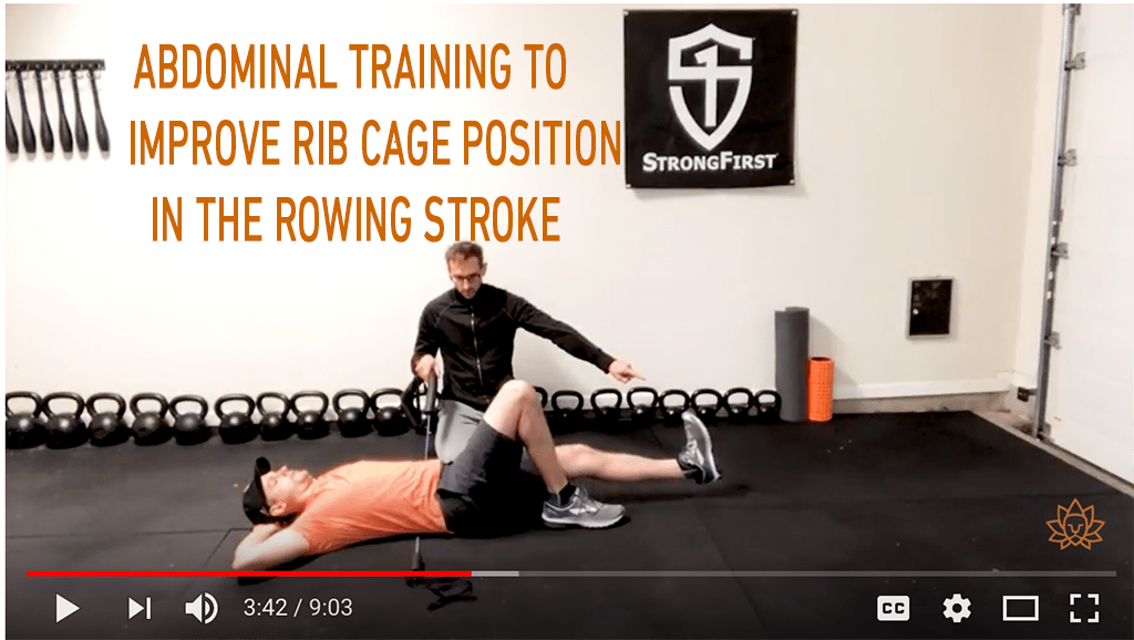 Abdominal Training to Improve Rib Cage Position in the Rowing Stroke