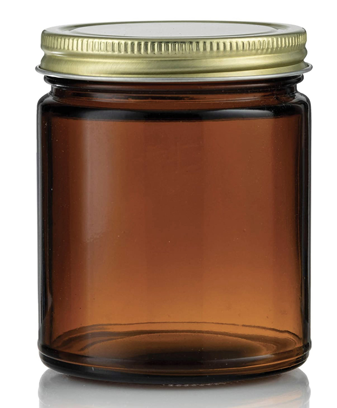 Amber Jar Amber jar in our Autumn Collection