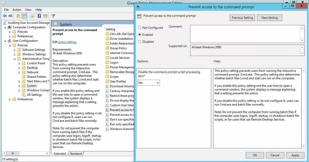 Group Policy Examples and Settings for Effective Administration