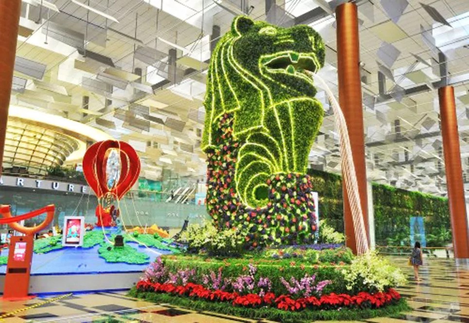 Changi Airport Plant Growing Structures LEPL