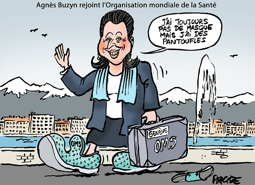 Humour L'exministre Agnès Buzyn rejoint mondiale de la Santé 06 Janvier 2021