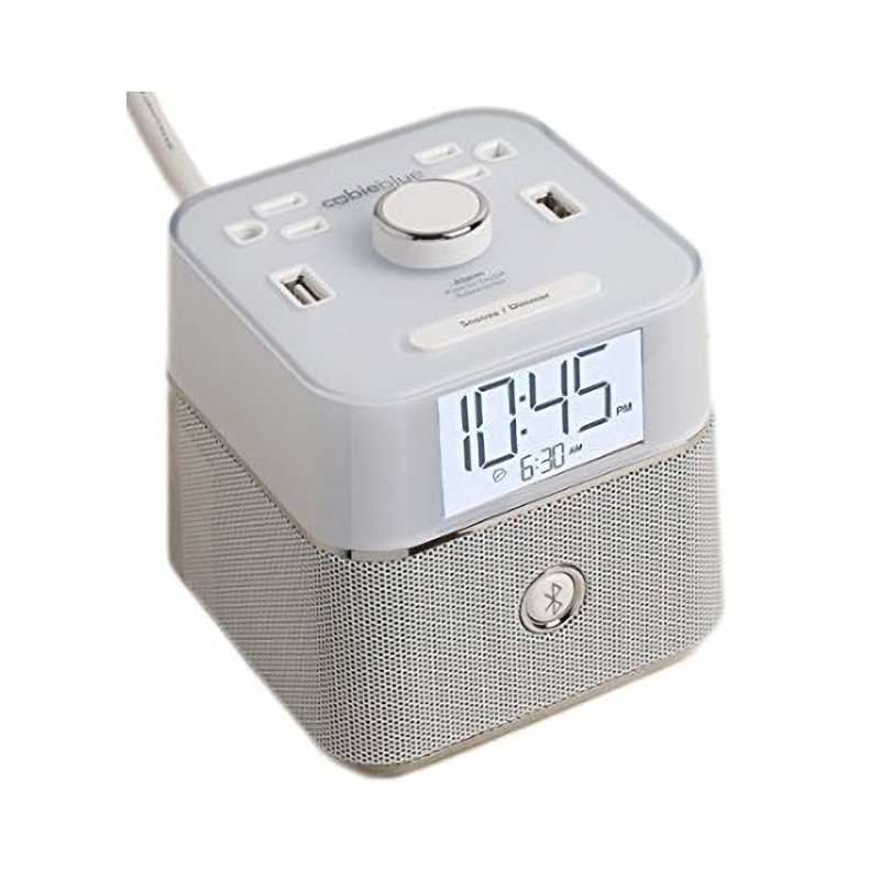 Bluetooth, Hotel Alarm Clock & Charging Station, CubieBlue 2.0 Lercos