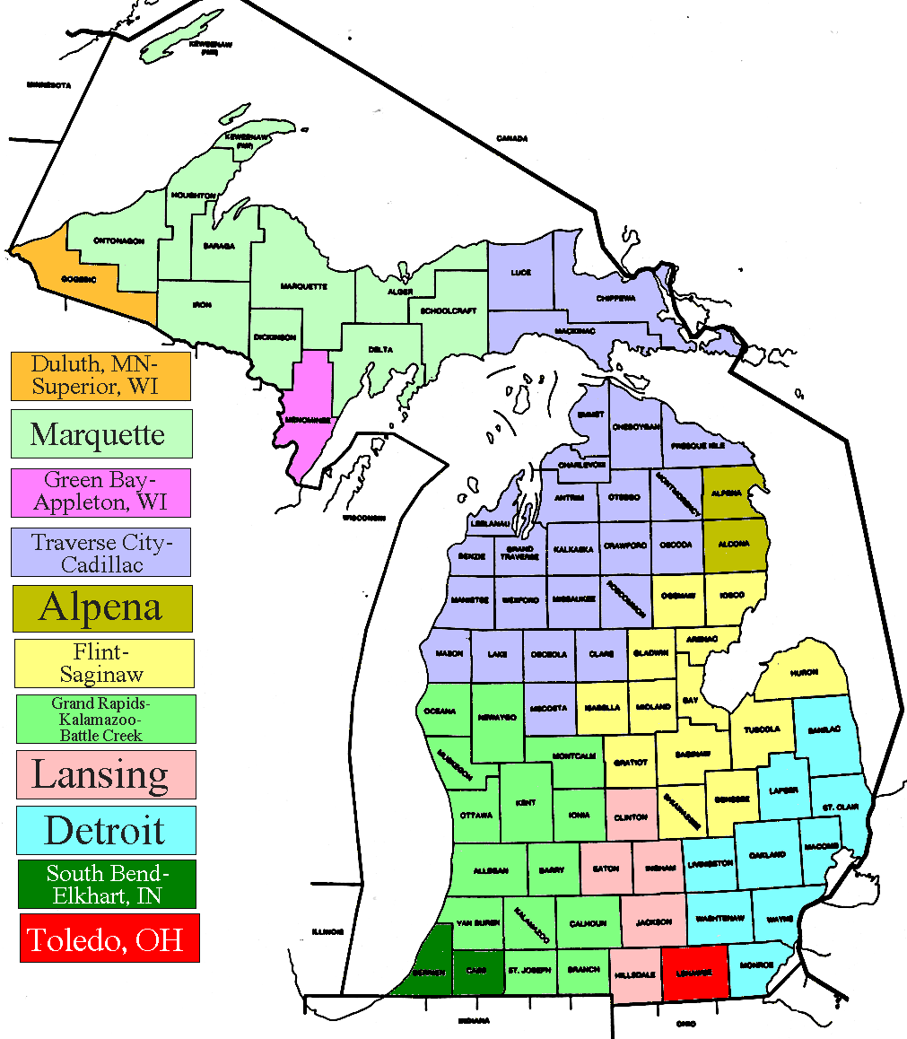 TV Market Maps