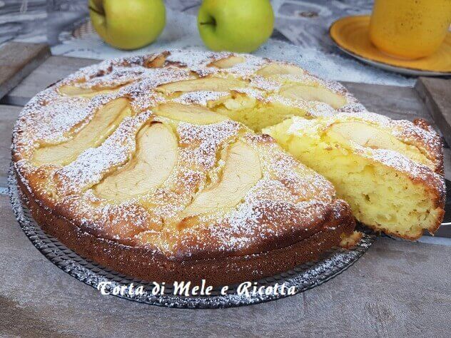 Torta Di Mele E Ricotta Ricetta Veloce E Soffice