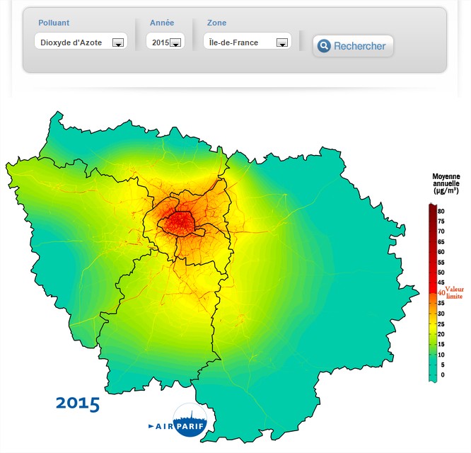Les Défis De La Pollution En Ile-De-France » 11. La pollution de l’air en ÎledeFrance