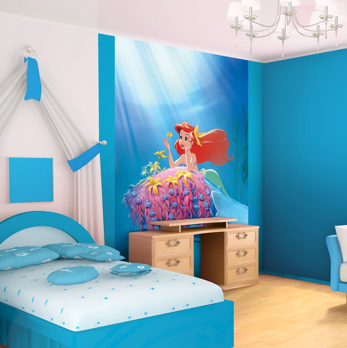 Grand Papier Peint La Petite Sirène Disney Plusieurs