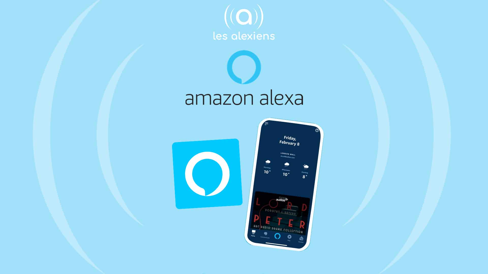 Amazon Alexa en mainslibres sur votre application mobile ! Les Alexiens