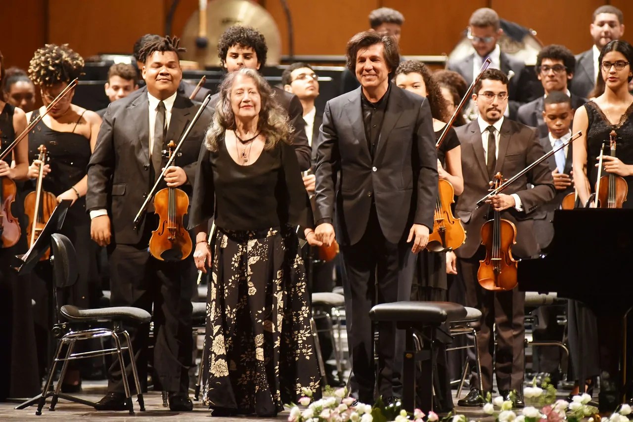 Verona la Youth Orchestra of Bahia e Martha Argerich ricongiungono