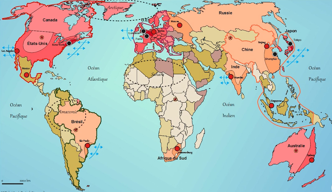 Des territoires inégalement intégrés dans la mondialisation Histoire