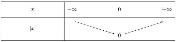 Fonction valeur absolue Fonctions de référence Mathématiques Première Générale