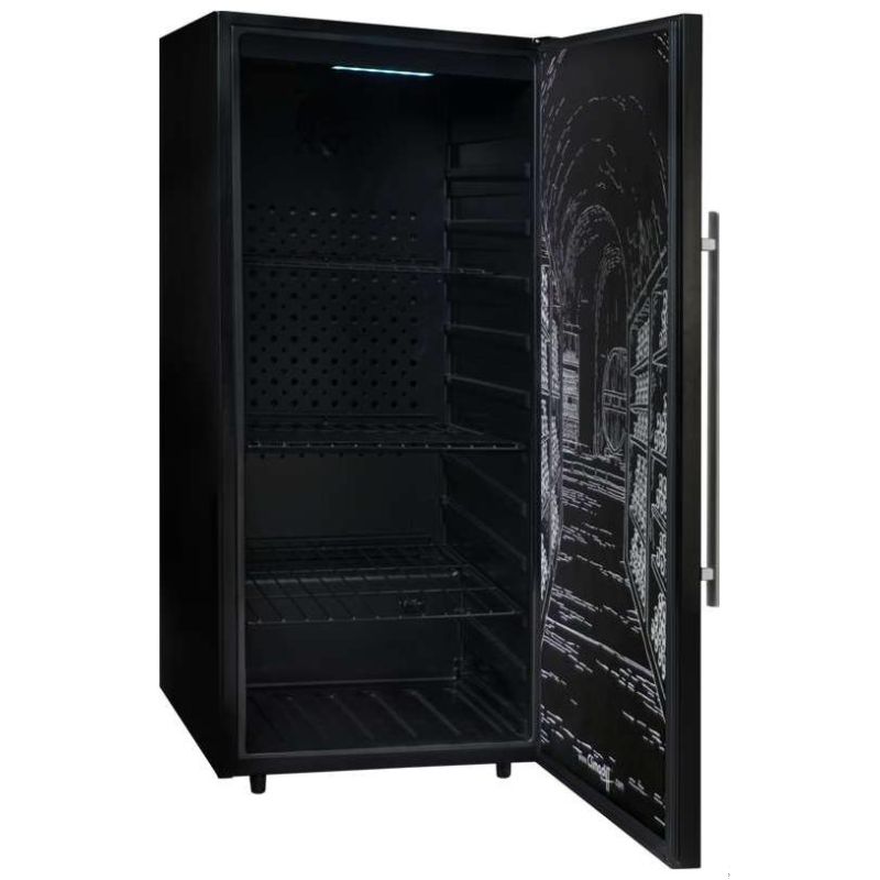 Cave à vin Climadiff PCLP160, Cave à vin polyvalente Coloris Noir